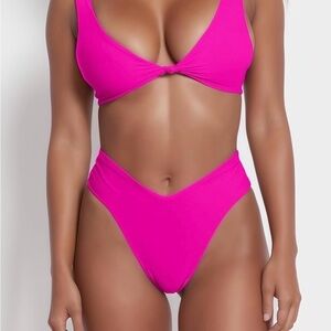 Pink Women's Swimwear Set